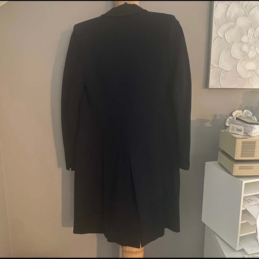 Emilio Pucci Long navy evening coat. - Picture 2 of 2